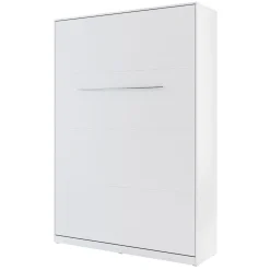 Letto a scomparsa verticale 140x200 cm alla francese bianco Chimera