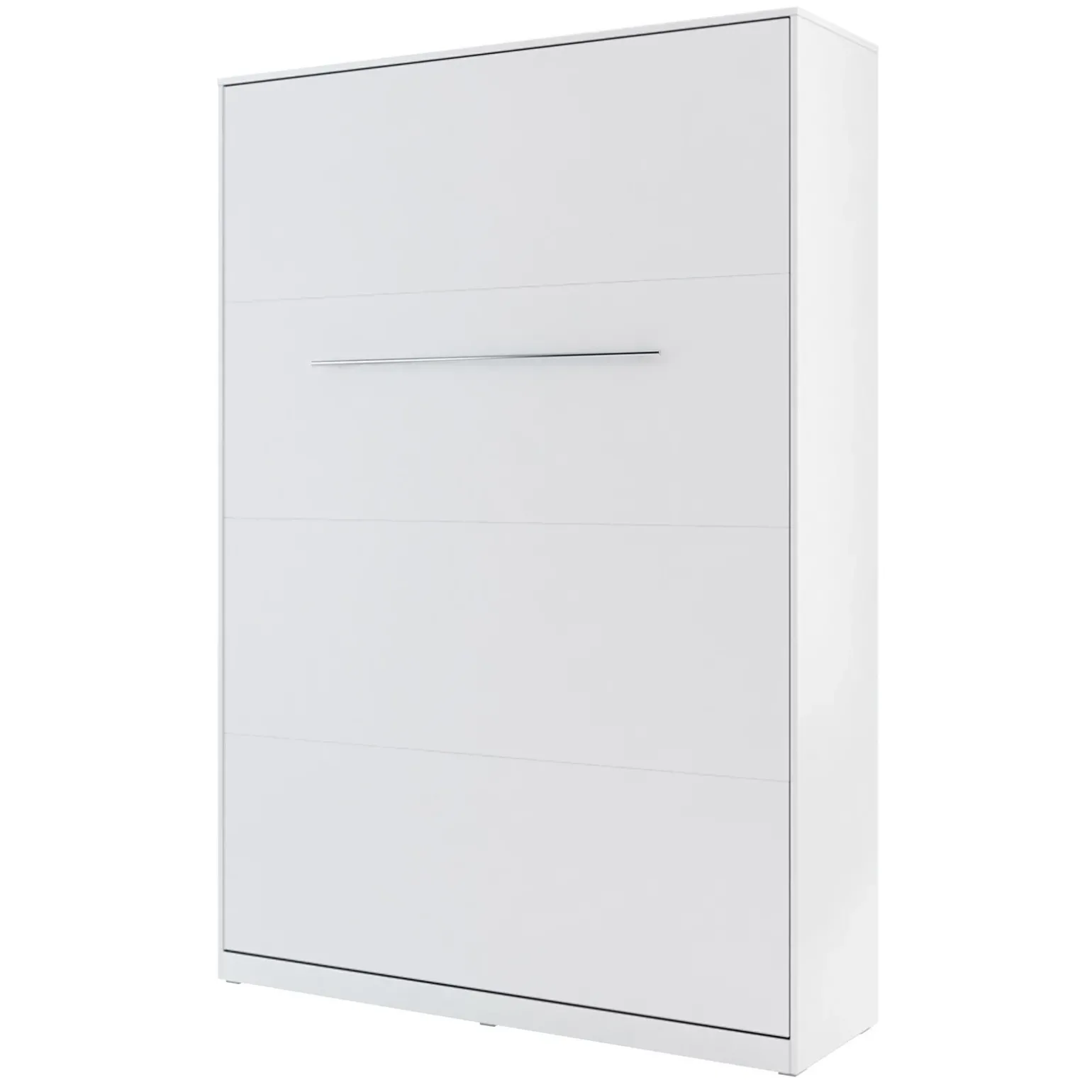Letto a scomparsa verticale 140x200 cm alla francese bianco Chimera