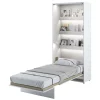 Letto a scomparsa verticale 90x200 cm singolo bianco Camelio