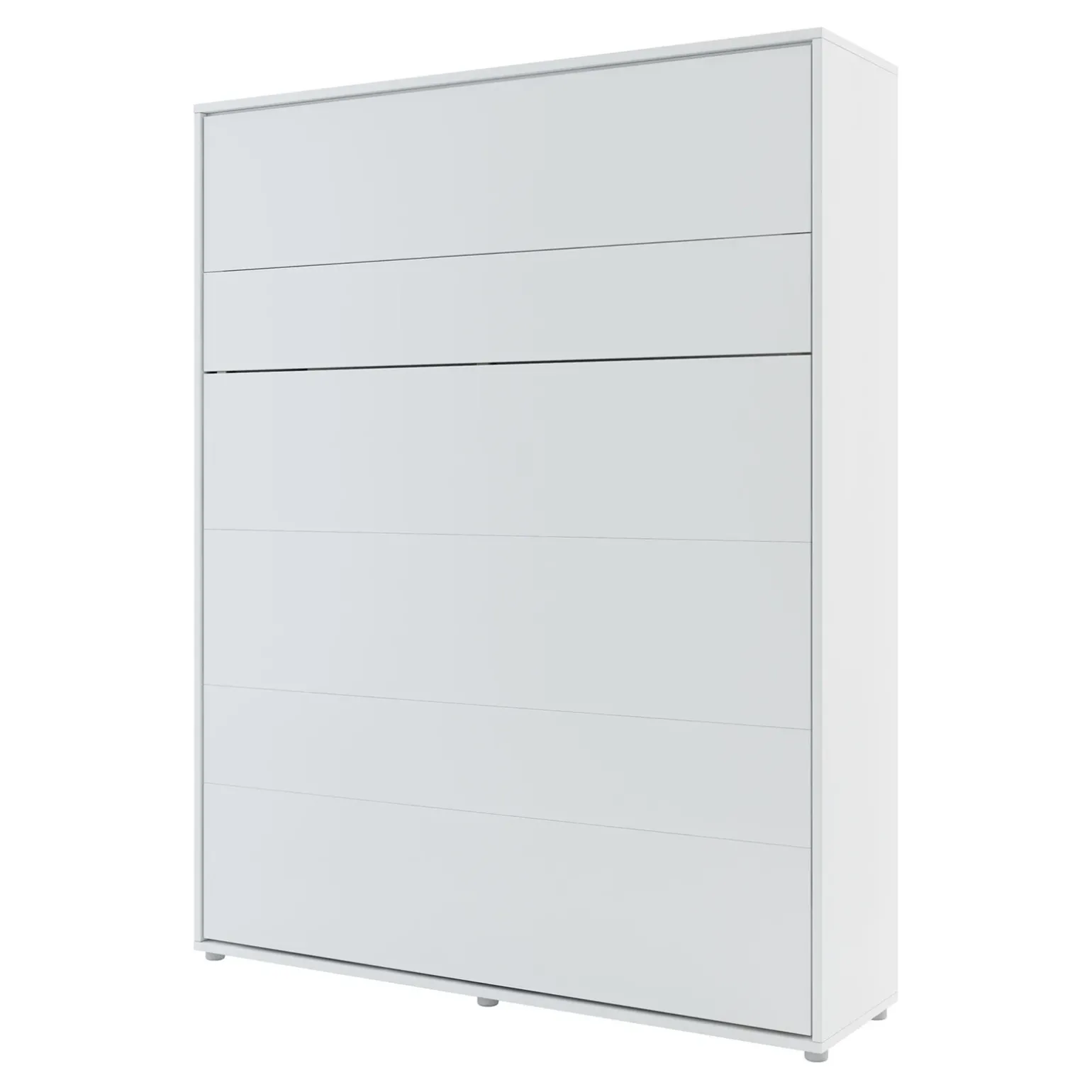 Letto a scomparsa verticale 160x200 cm matrimoniale bianco Camelio