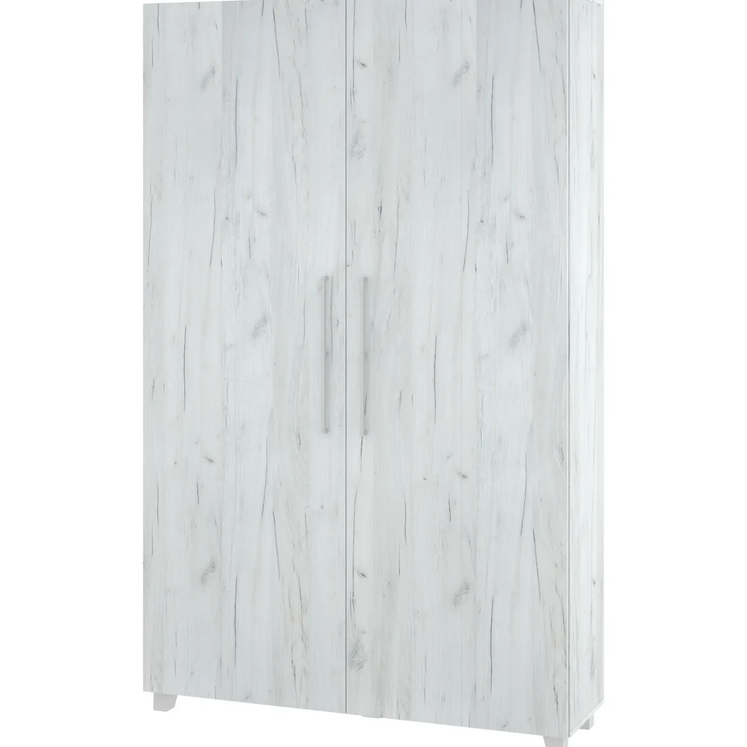 Letto a scomparsa verticale 120x200cm piazza e mezza bianco pino Calvin Gihome®