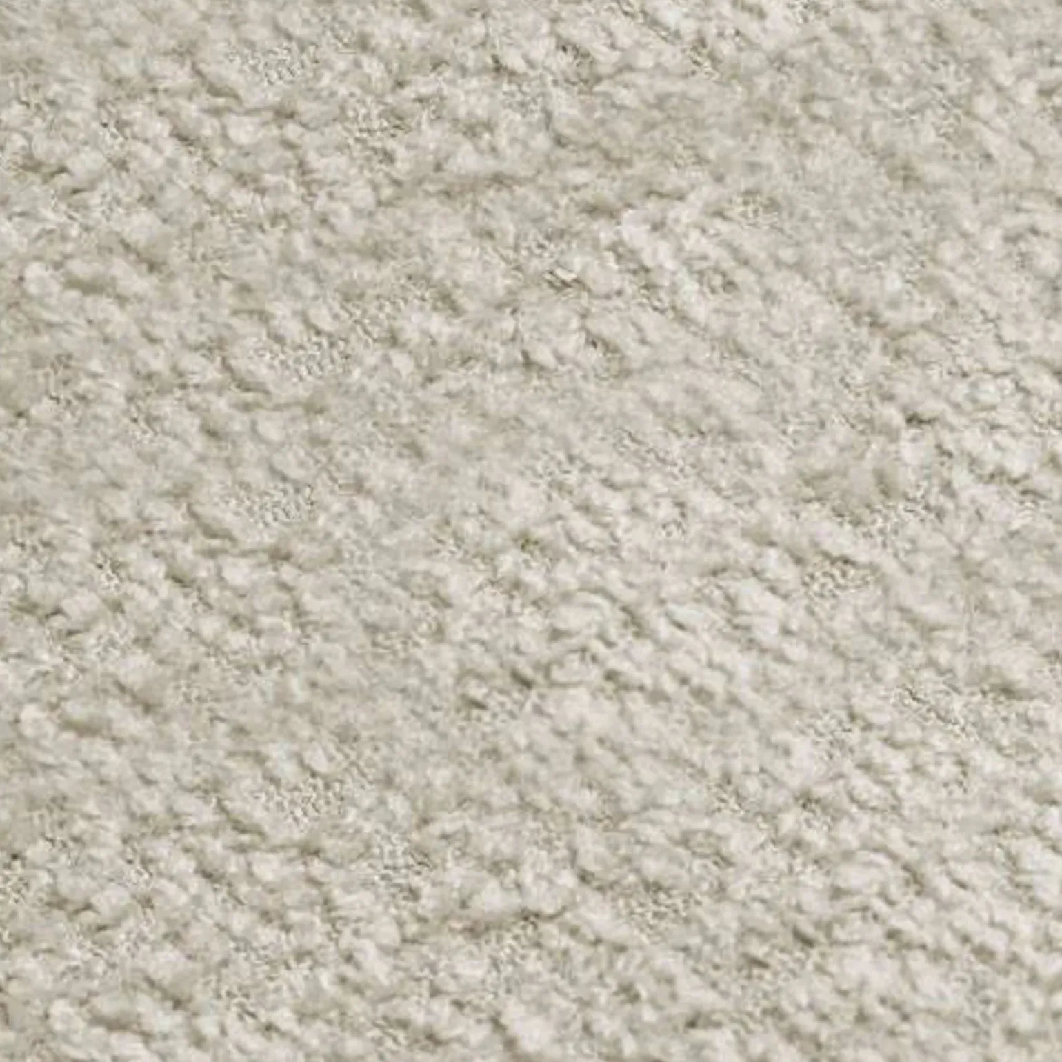 Letto alla francese 140x200cm con rete contenitore imbottito tessuto bouclé beige Aluna