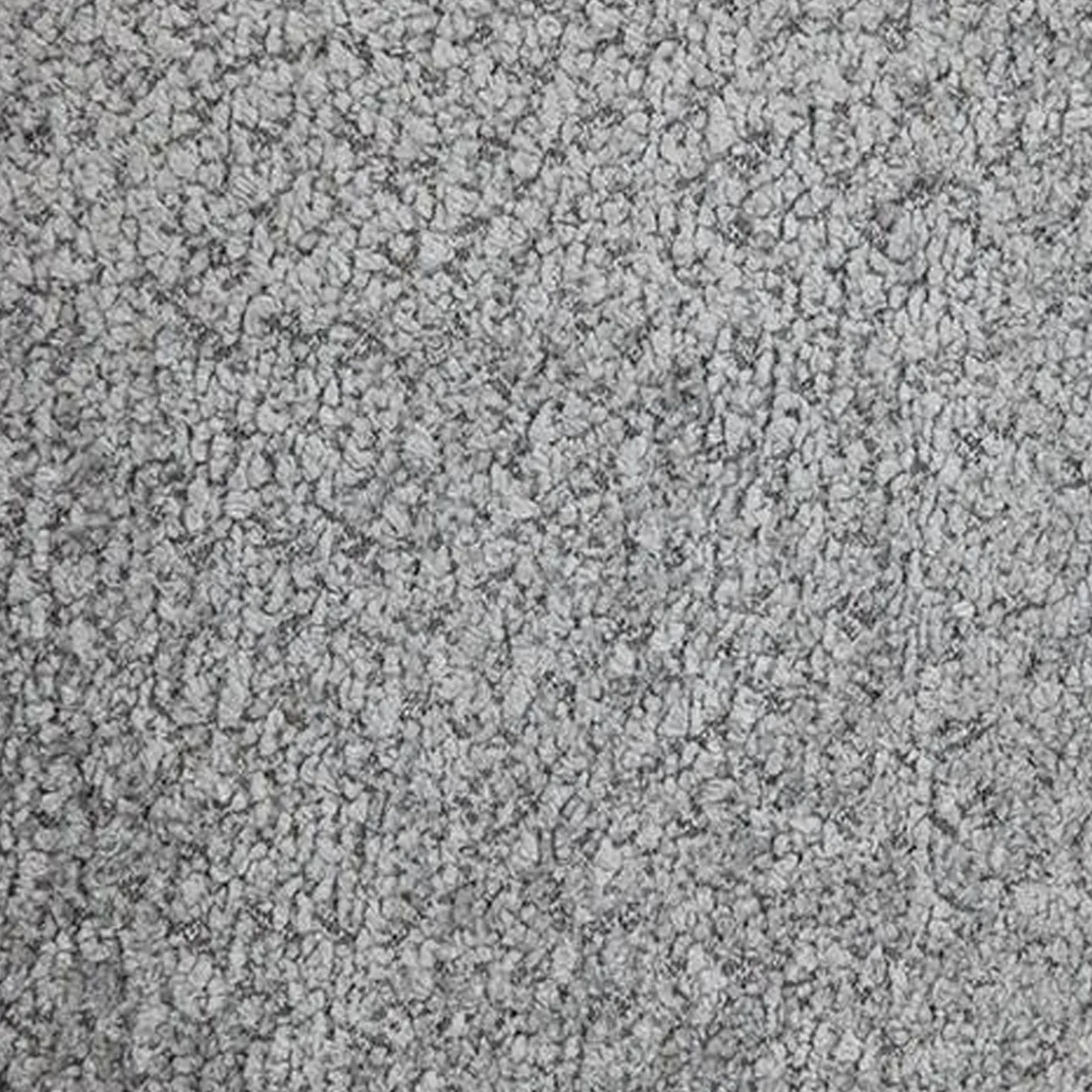 Letto alla francese 140x200cm con rete contenitore imbottito tessuto bouclé grigio Aluna