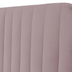 Letto contenitore matrimoniale 160x200 imbottito velluto rosa Poffi