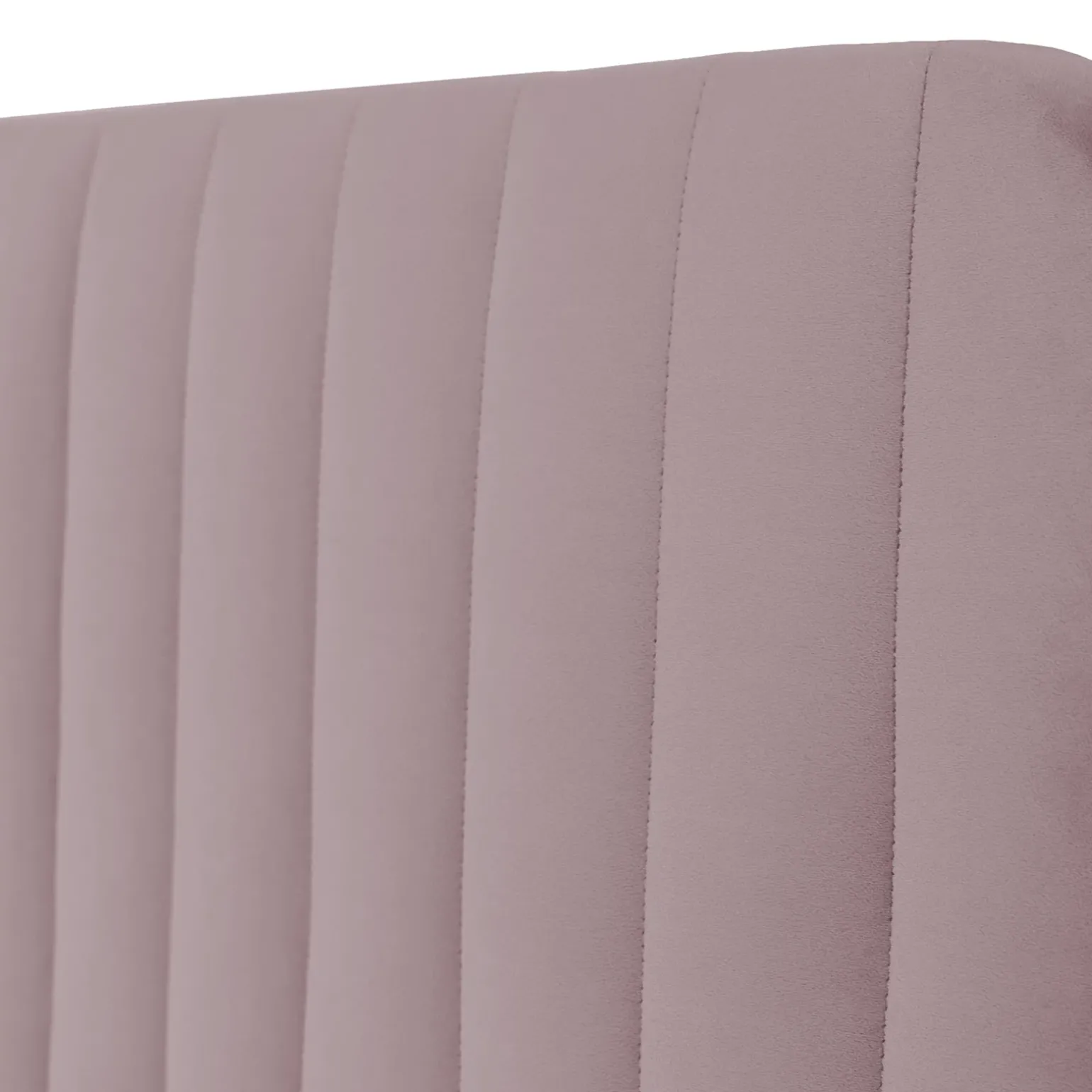 Letto contenitore matrimoniale 160x200 imbottito velluto rosa Poffi