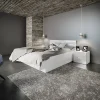 Letto matrimoniale standard 160x200cm bianco lucido Twilight