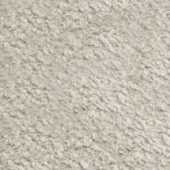 Letto oversize 180x200cm con rete contenitore imbottito tessuto bouclé beige Aluna