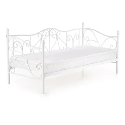 Letto singolo 90x200cm moderno con testiera bianco Azahara
