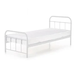 Letto singolo 90x200cm moderno bianco Stella