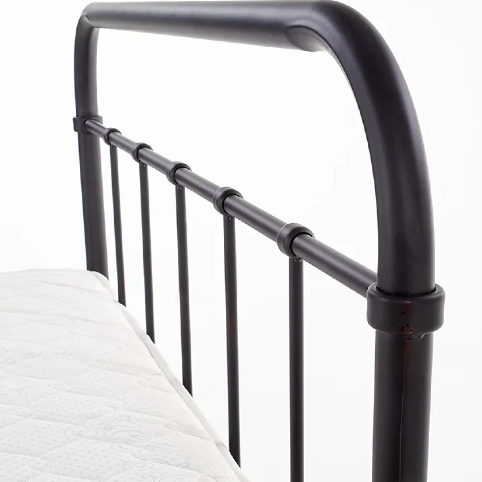 Letto una piazza e mezza moderno 120x200cm nero Stella
