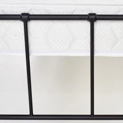 Letto una piazza e mezza moderno 120x200cm nero Stella
