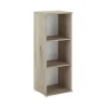 Libreria ufficio 40x106h cm a colonna 2 ripiani rovere Time G