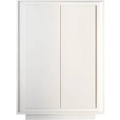Madia alta 106x171h cm 2 ante bianco opaco Deluxe