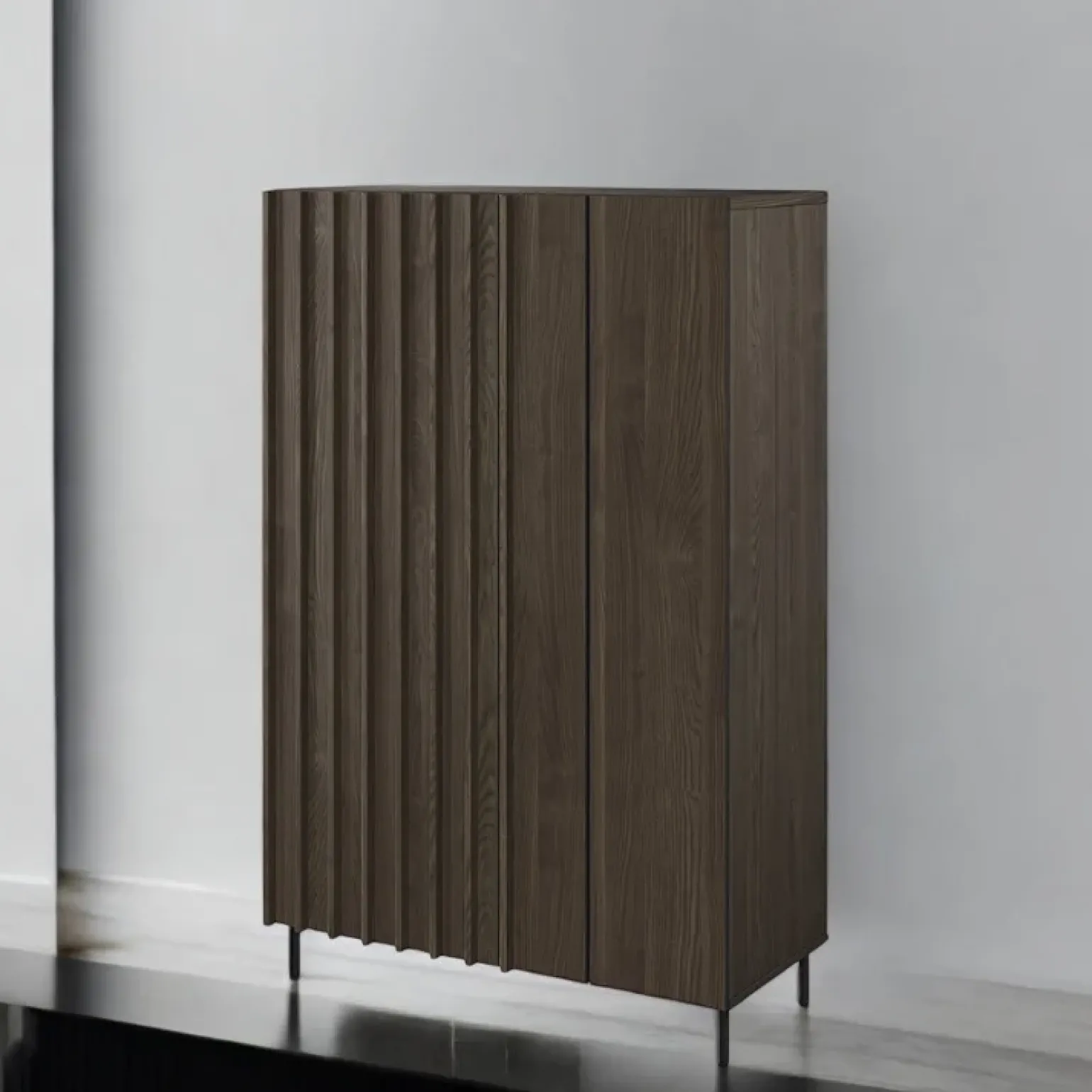 Madia alta 92x144h cm 2 ante wengè Blackwood