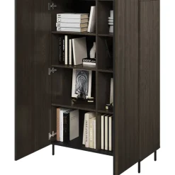 Madia alta 92x144h cm 2 ante wengè Blackwood