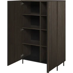 Madia alta 92x144h cm 2 ante wengè Blackwood
