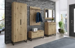 Madia 78x99h cm 2 ante 2 cassetti  moderna rovere Rustic