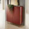 Madia 97x122h cm 2 ante design moderno rosso Passion