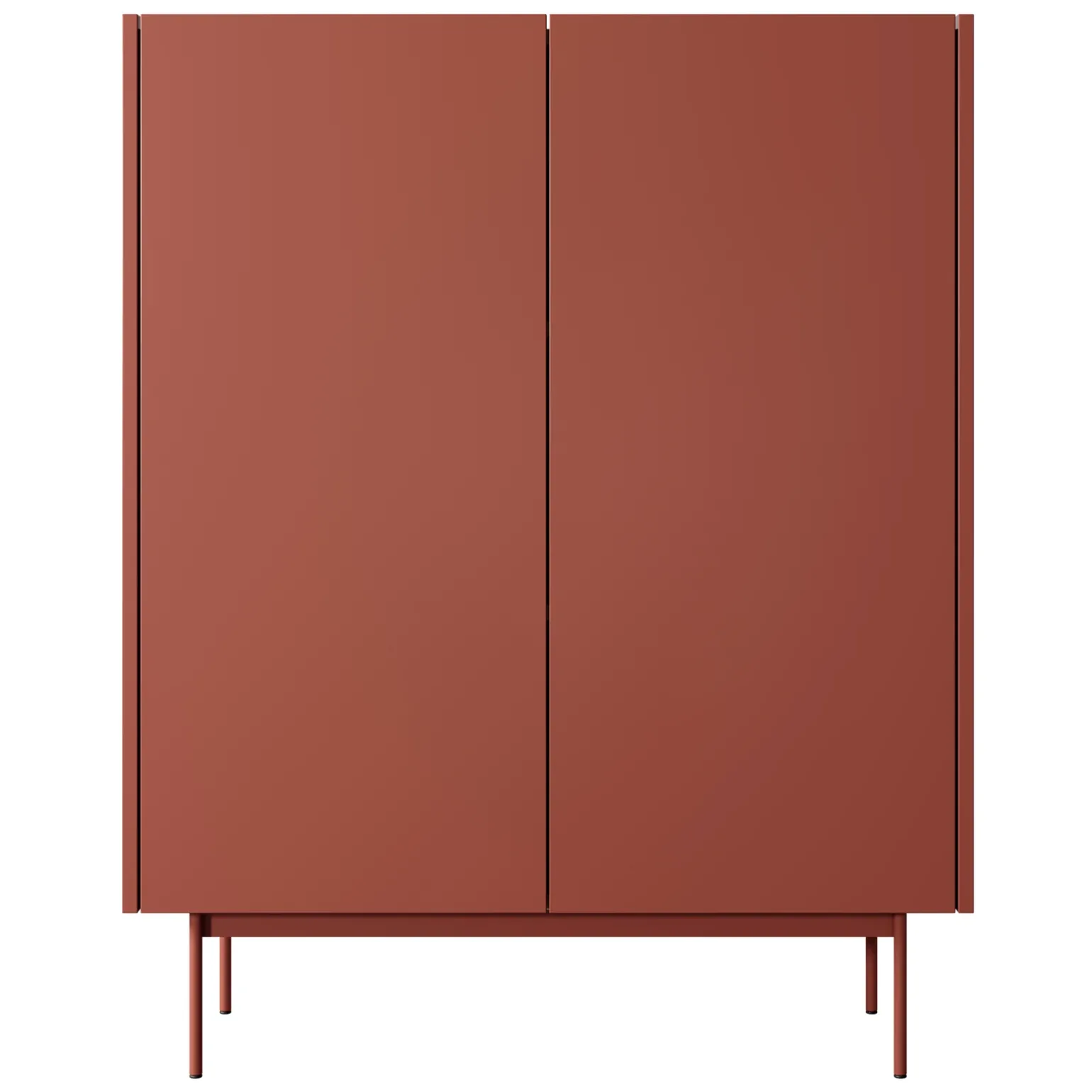 Madia 97x122h cm 2 ante design moderno rosso Passion