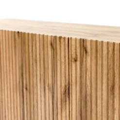 Madia 201x82h cm 4 ante moderna cannettato quercia Essence