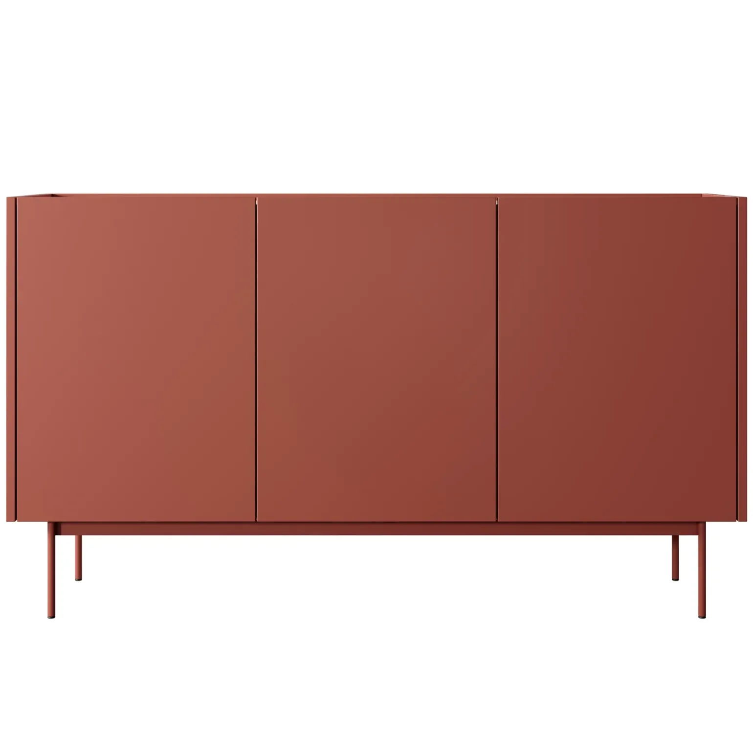 Madia 144x83h cm 3 ante moderno rosso Passion