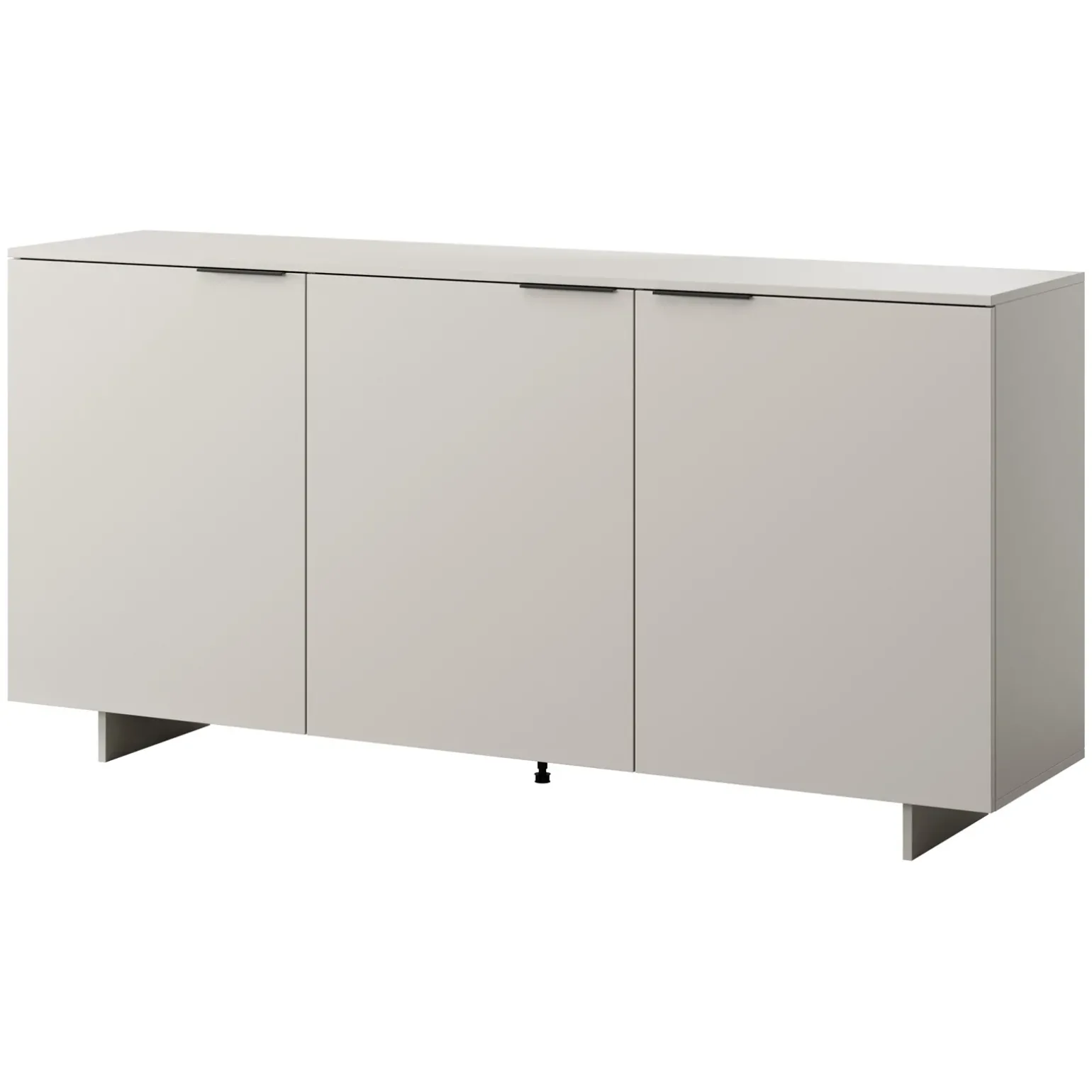 Madia 180x90h cm 3 ante soggiorno grigio Stone