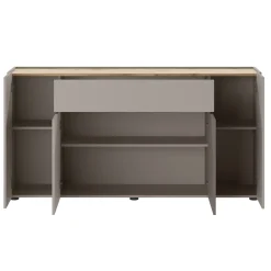 Madia 170x85h cm moderna design grafite rovere Gib