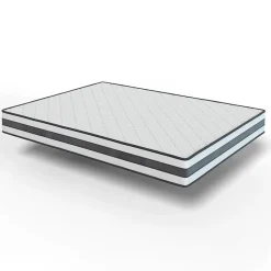 Materasso matrimoniale 180x200cm memory antiacaro H. 22cm Memory Deluxe