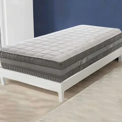 Materasso singolo memory sfoderabile 90x190cm schiumato Silver