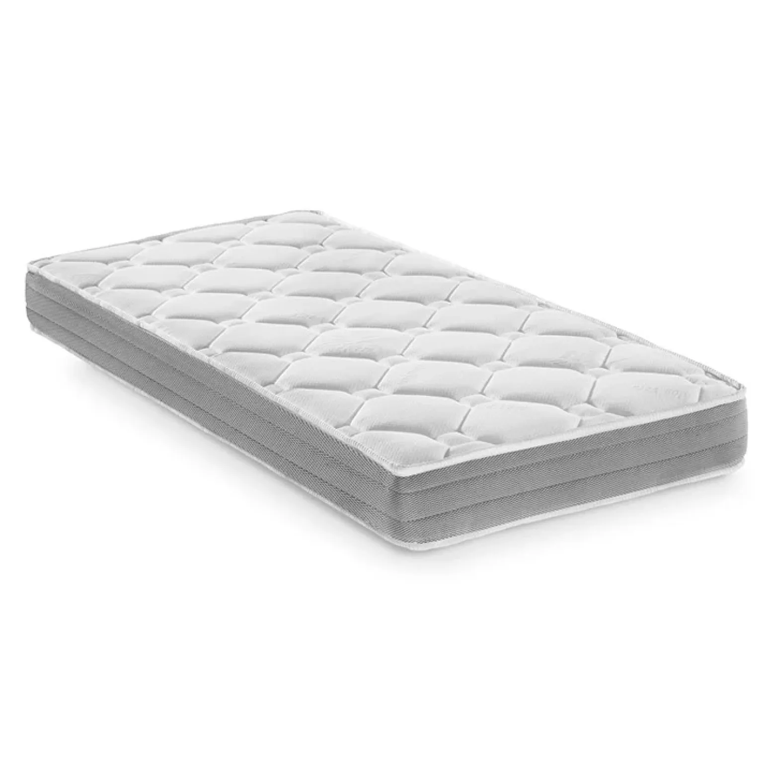 Materasso singolo 90x190cm anallergico antiacaro H. 15cm Smart Sleep
