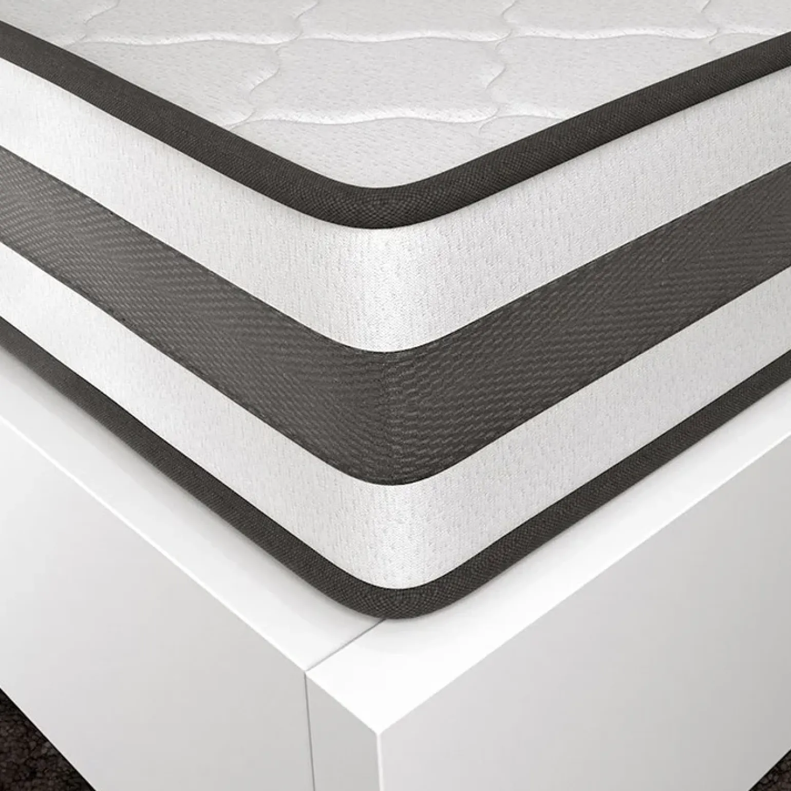 Materasso singolo 80x200cm memory antiacaro H. 22cm Memory Deluxe