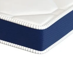 Materasso una piazza e mezza 120x190cm schiumato antiacaro H. 10cm Top Dream
