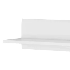 Mensola 180x22h cm da parete bianco opaco e lucido Maiorca