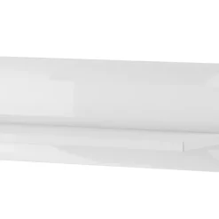 Mensola 180x22h cm da parete bianco opaco e lucido Maiorca