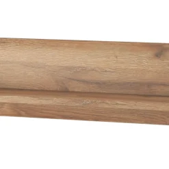 Mensola 180x22h cm da parete soggiorno moderna rovere Maiorca