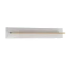 Mensola 107x19h cm moderna soggiorno bianco lucido Alia Gihome®