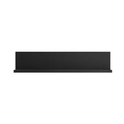 Mensola 150x32h cm per parete attrezzata nero opaco Megan Gihome®