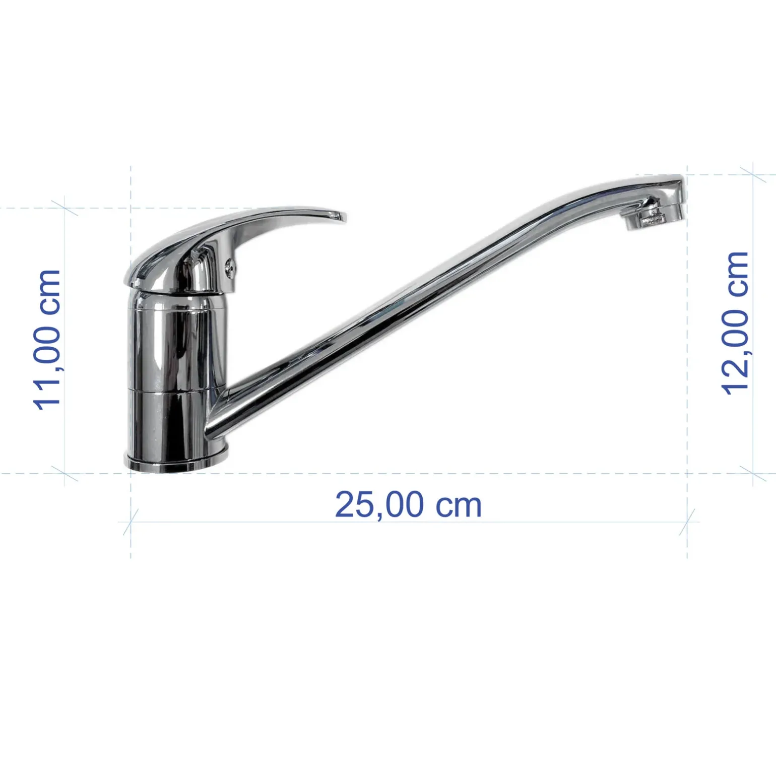 Miscelatore per lavello cucina acciaio Mixology