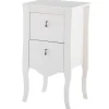 Mobile bagno classico 45cm 2 cassetti bianco Brigit