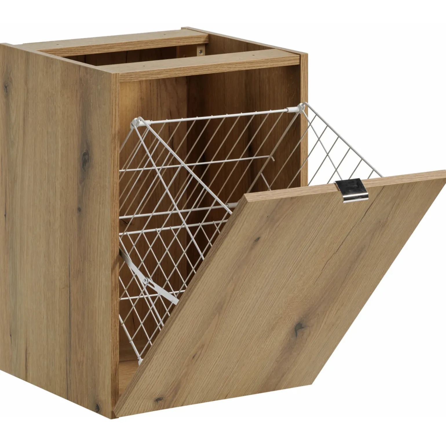 Mobile bagno sospeso 160cm 4 cassetti e portabiancheria beige cashmere Neutry