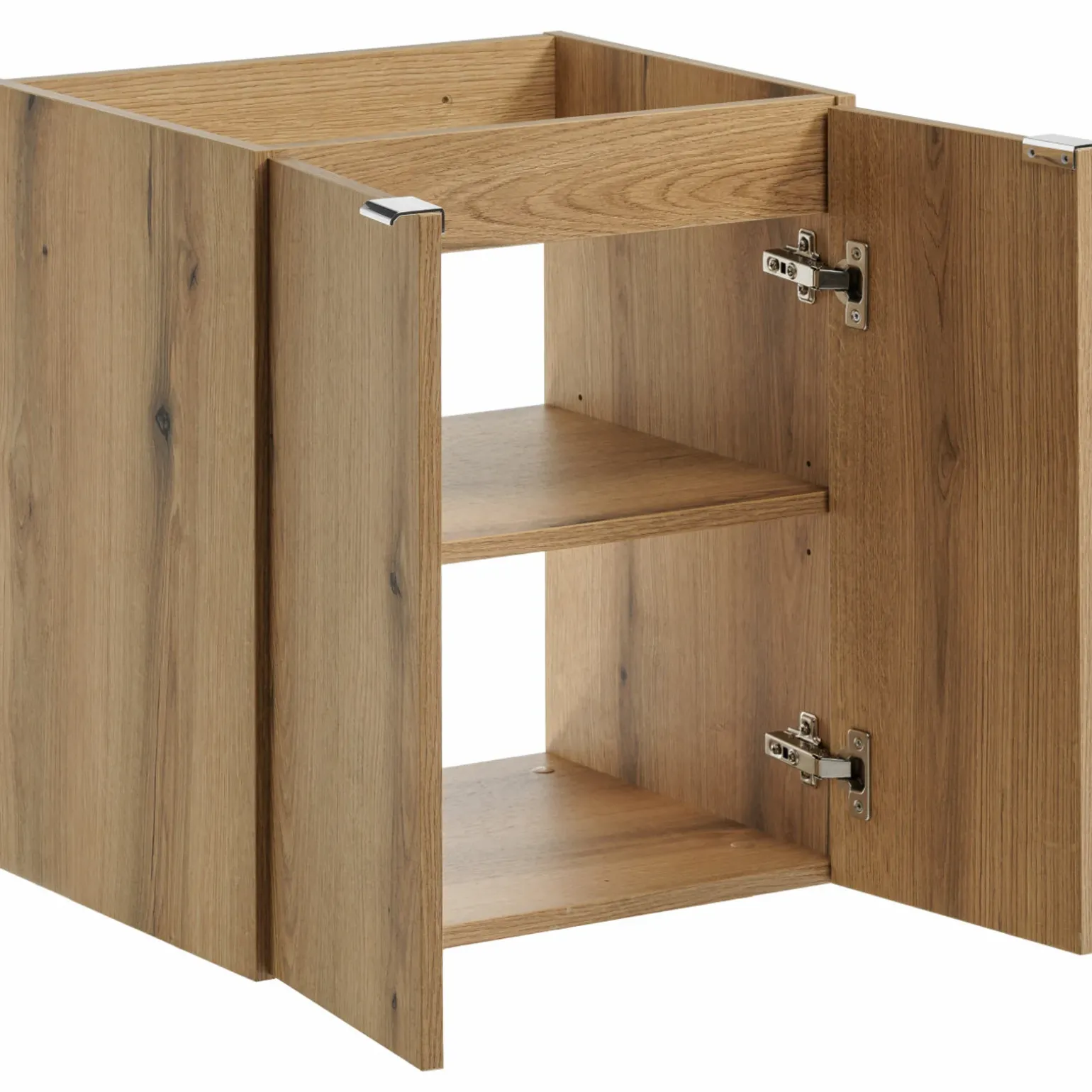 Mobile bagno sospeso 50cm 2 ante rovere Rovery