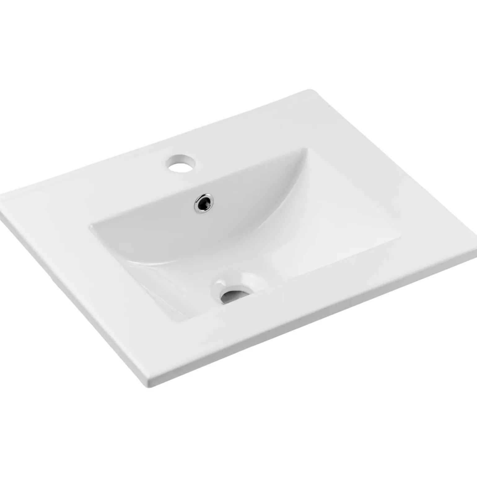 Mobile bagno sospeso 50cm 2 ante con lavabo rovere Rovery