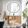 Mobile bagno sospeso 80cm 2 ante con lavabo rovere Rovery