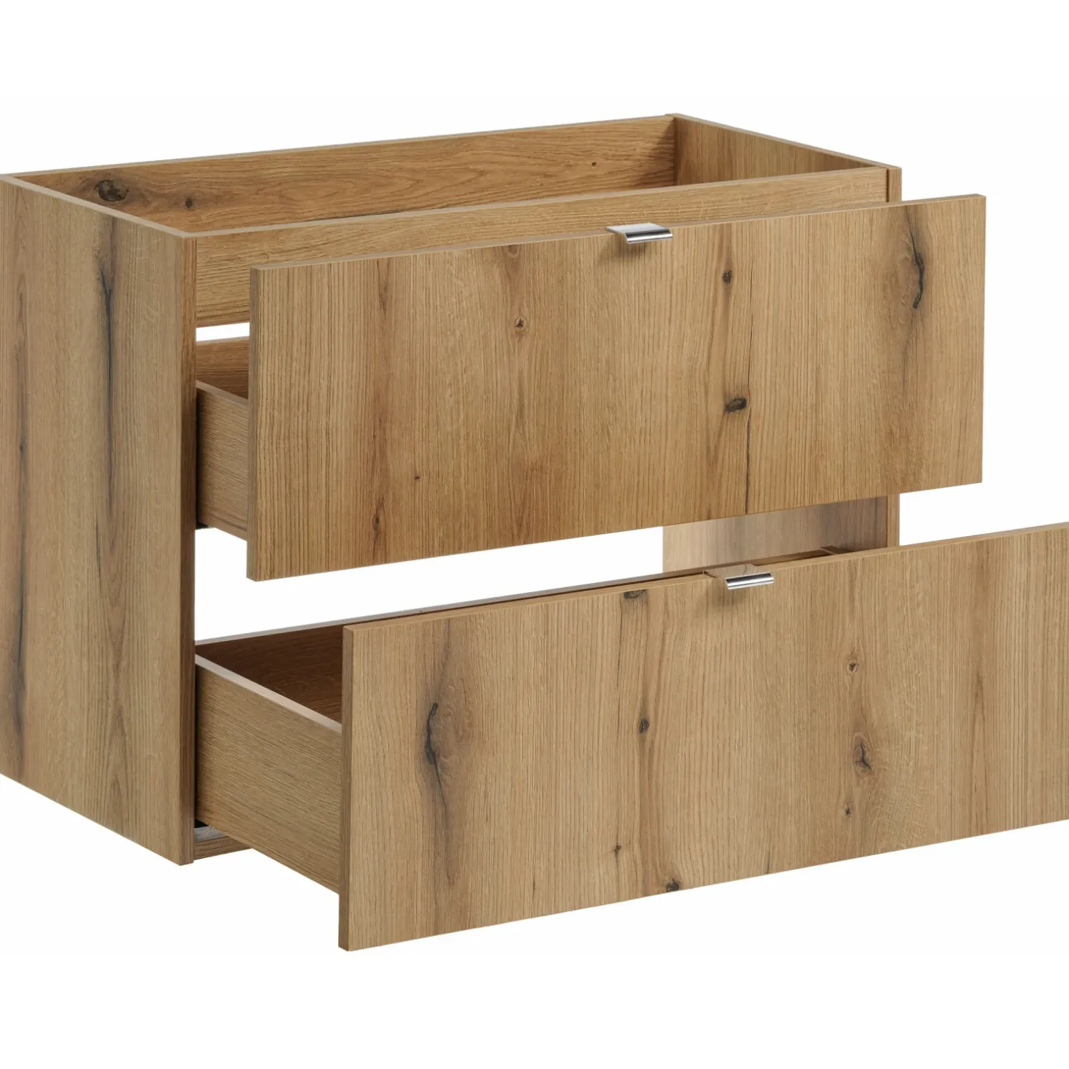 Mobile bagno sospeso 80cm con colonna rovere Rovery