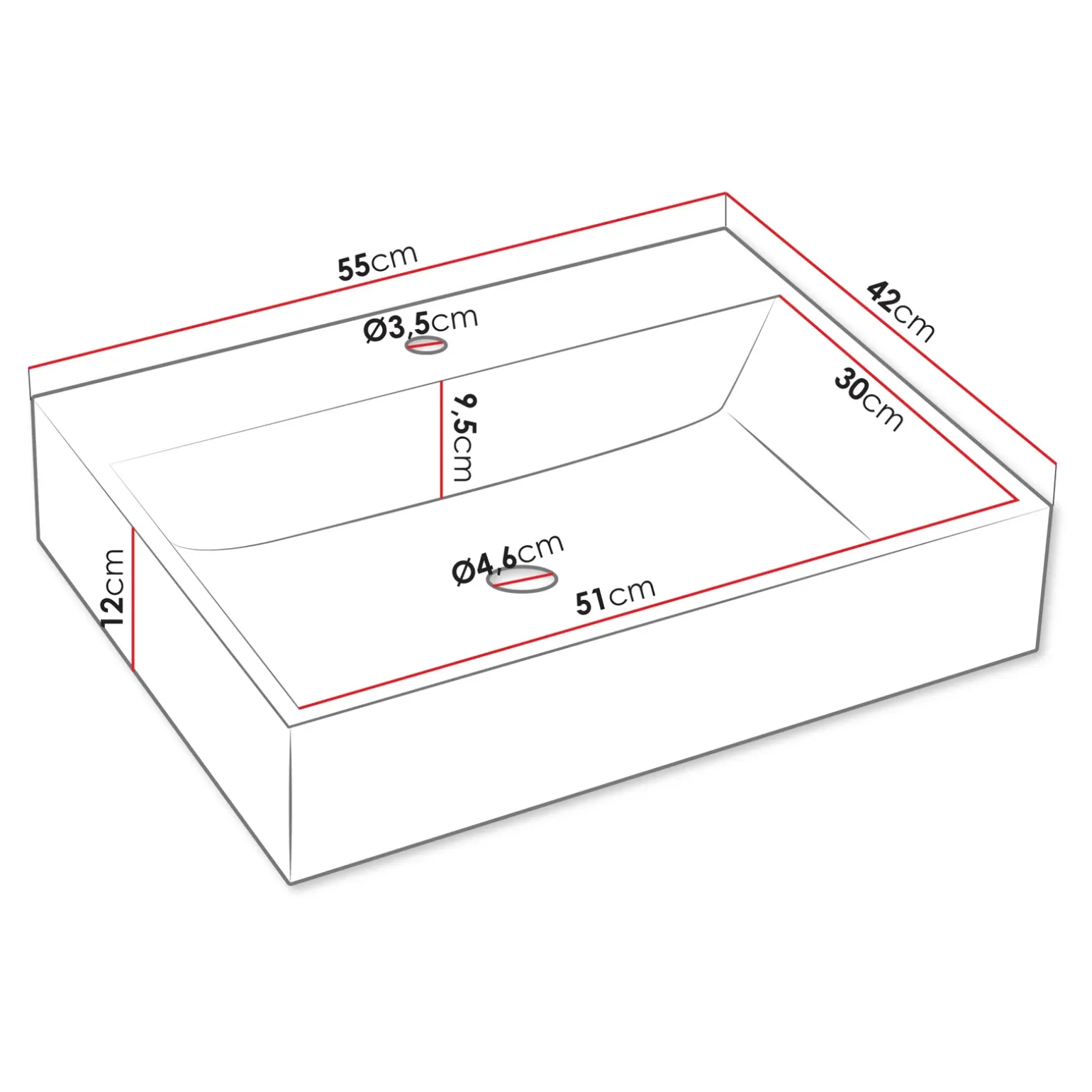 Mobile bagno sospeso 90cm con lavabo, colonna e pensile cannettato bianco Lusso