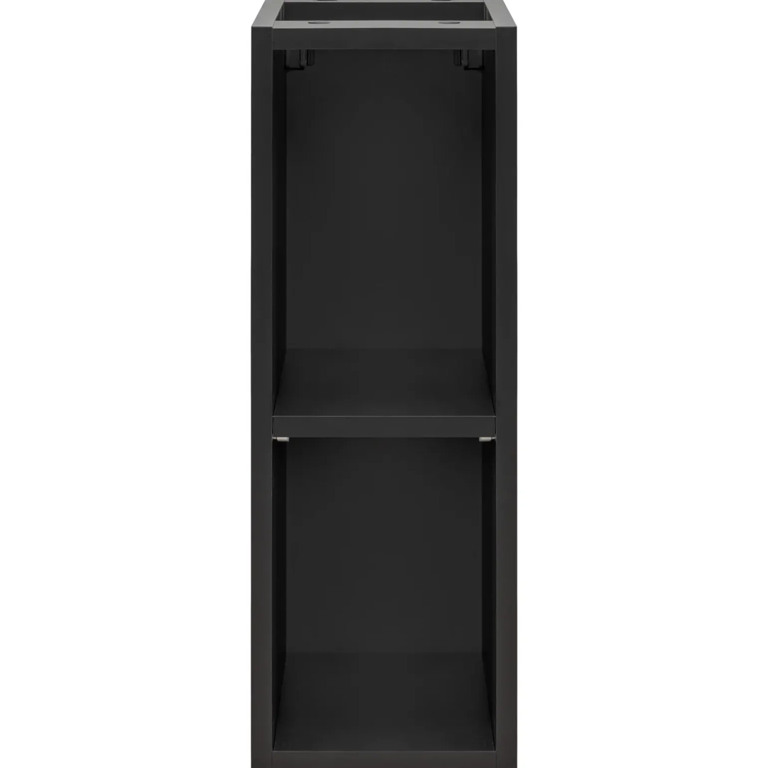 Mobile bagno sospeso 80cm cm 2 cassetti 2 vani quercia antracite Limpid