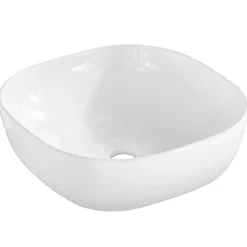 Mobile bagno sospeso 60cm con lavabo, mobile specchio e colonna grigio quercia Serif