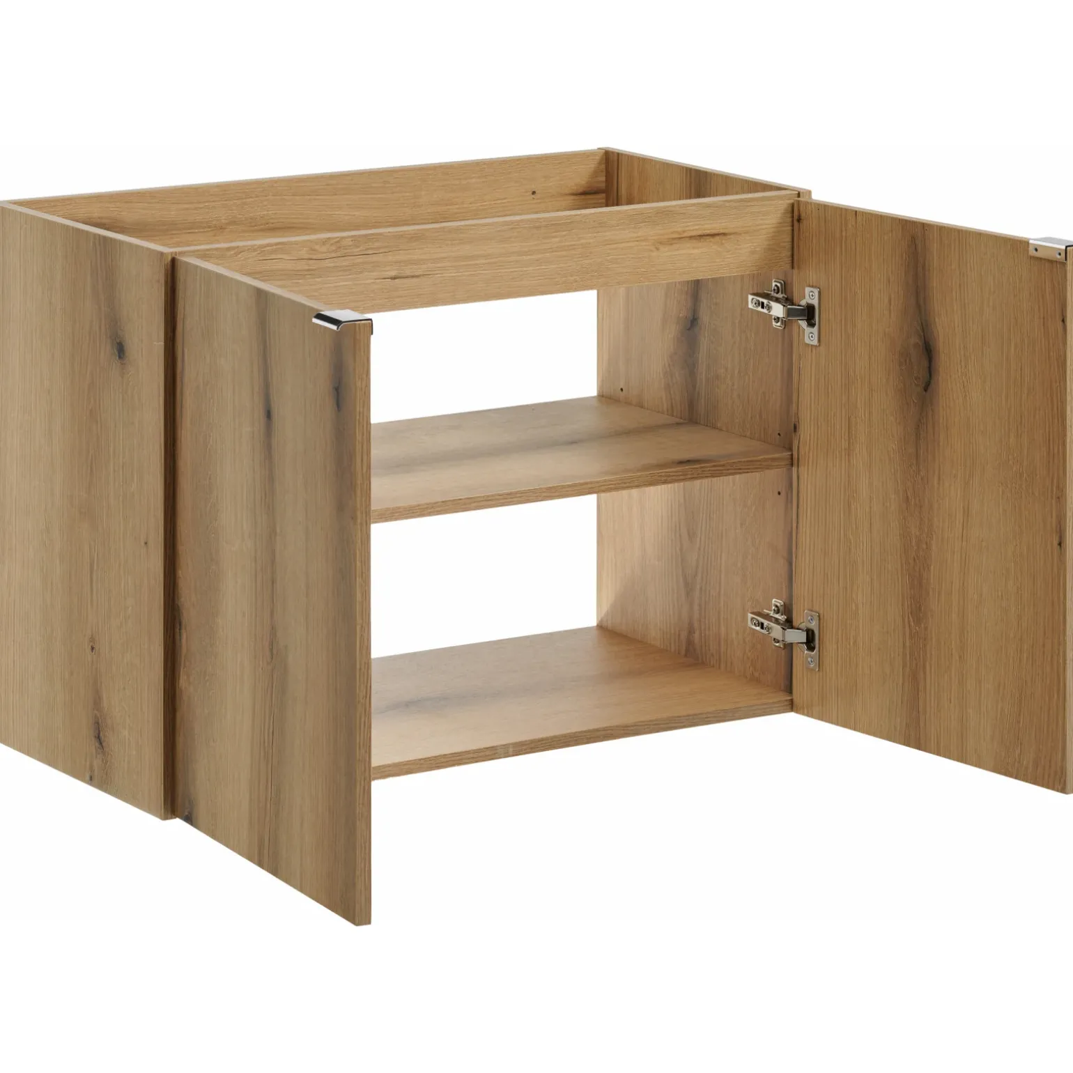 Mobile bagno sospeso 80cm con colonna rovere Rovery