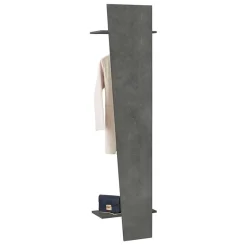 Mobile ingresso 50x200h cm con appendiabiti ossido Candia Gihome®