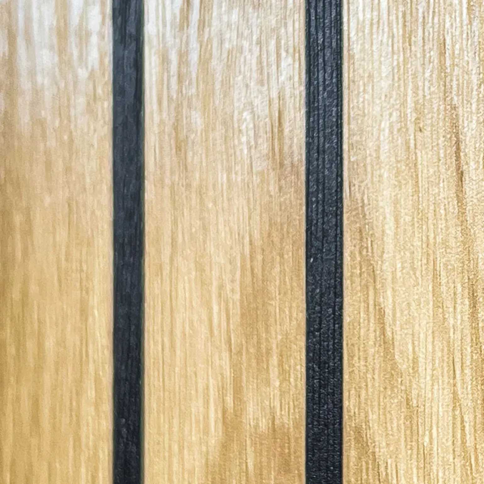 Mobile ingresso 180x203h cm con specchio moderno rovere antracite stampa a righe New York Gihome®